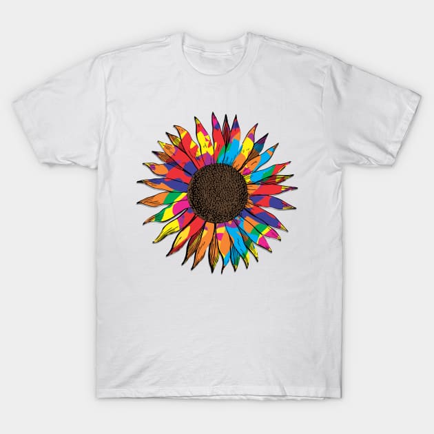 sunny little hippie T-Shirt by B0red